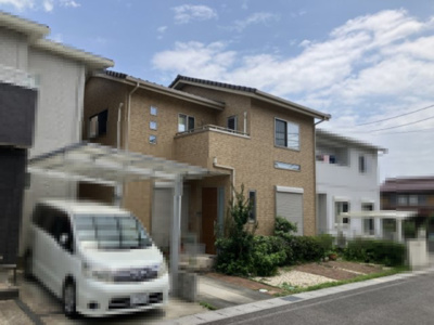 【前面道路含む現地写真】 | 大津市下阪本5丁目25-32　中古戸建