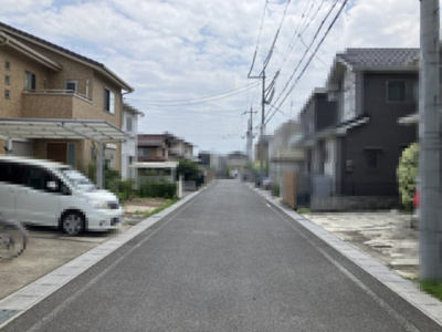 【前面道路含む現地写真】 | 大津市下阪本5丁目25-32　中古戸建
