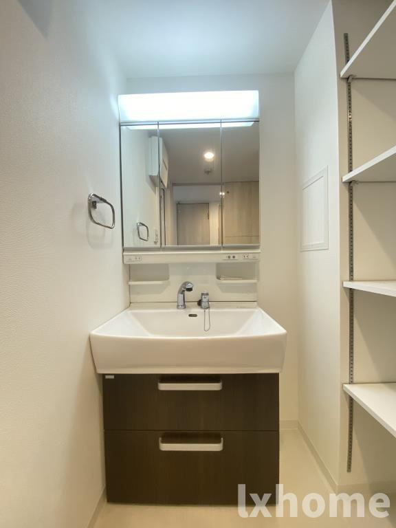 アクア プリータの独立洗面台|独立洗面化粧台が付いています