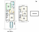 山科区大宅坂ノ辻町　中古戸建の画像