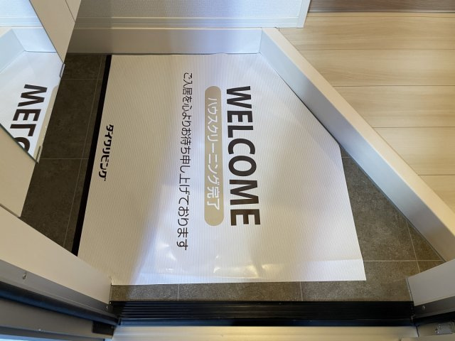 クレール林崎の玄関