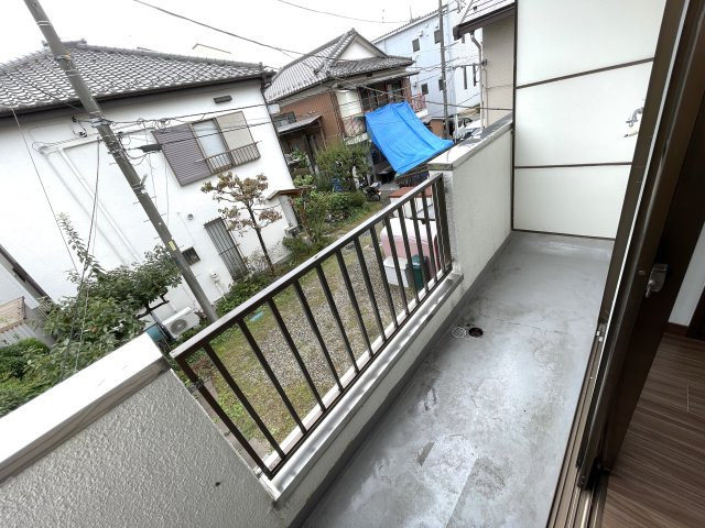 カティサークのバルコニー