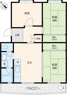 【間取り】 | とよはるサンハイツ