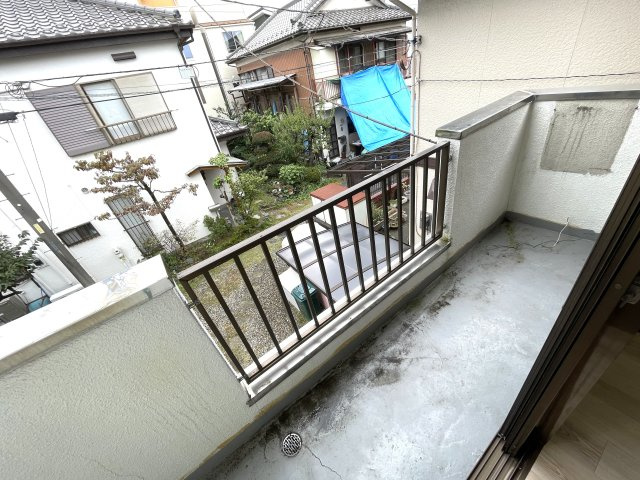 カティサークのバルコニー