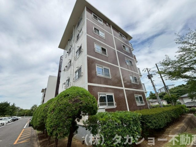 【外観】 | 稲毛ファミールハイツ8号棟 | 落ち着いた雰囲気の外観です