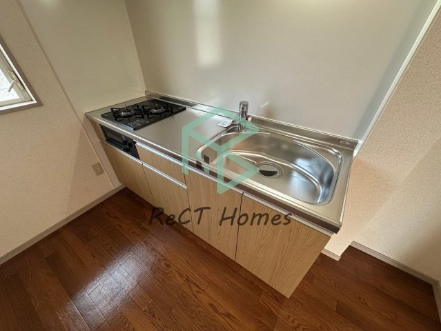 姫路市飾磨区英賀保駅前町のハイツのキッチン