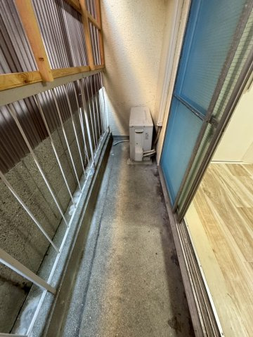 千守マンションのバルコニー