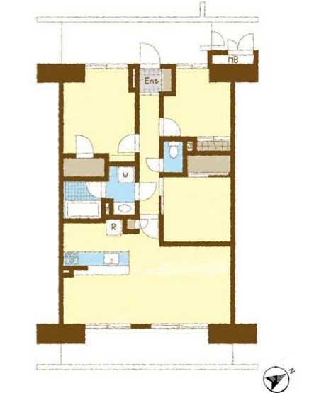 【間取り】 | 稲毛長沼パークハウス