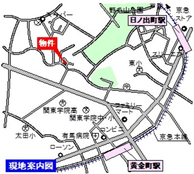 シュペリュールⅠの地図
