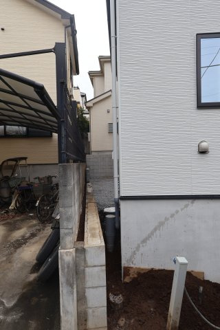 《仲介手数料無料》見沼区東大宮１丁目98-5(全1戸)新築一戸建てリガーレの外観|撮影日 2025年10月20日 13:00 曇り