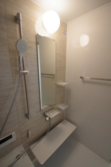 【浴室】 | 【仲介手数料無料！！】府中市四谷2丁目　新築戸建て（全4棟）2号棟　4390万円