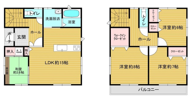 【間取り】 | 市原市泉台２丁目