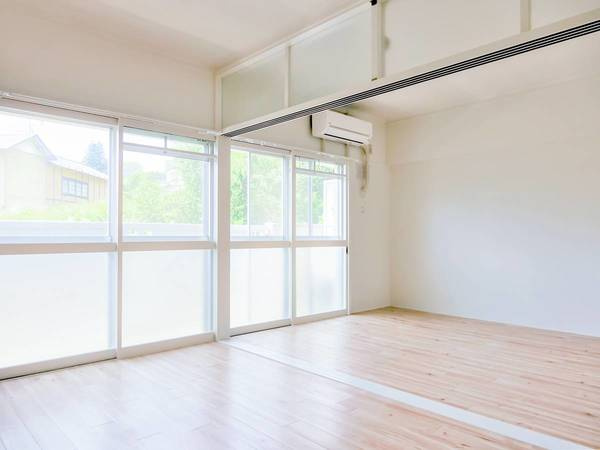 ビレッジハウス白河2号棟の居間・リビング|ビレッジハウスの同一物件・同一タイプの間取りの写真です