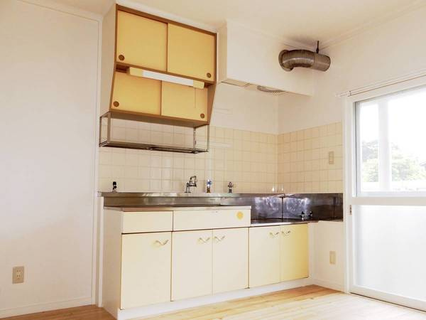 ビレッジハウス白河2号棟のキッチン|ビレッジハウスの同一物件・同一タイプの間取りの写真です