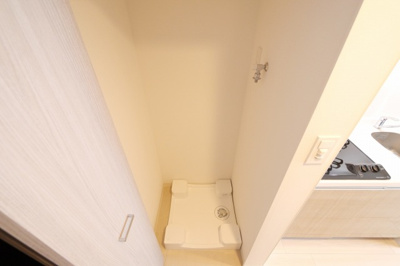 【設備】 | S-RESIDENCE高井田beleta | 洗濯機置き場です。