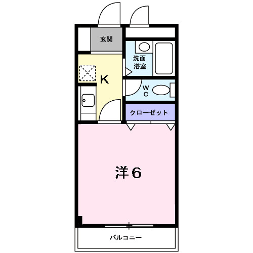 ジョリロジュマンの間取り