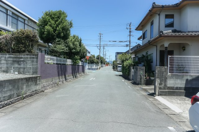 【前面道路含む現地写真】 | 合志市豊岡6期