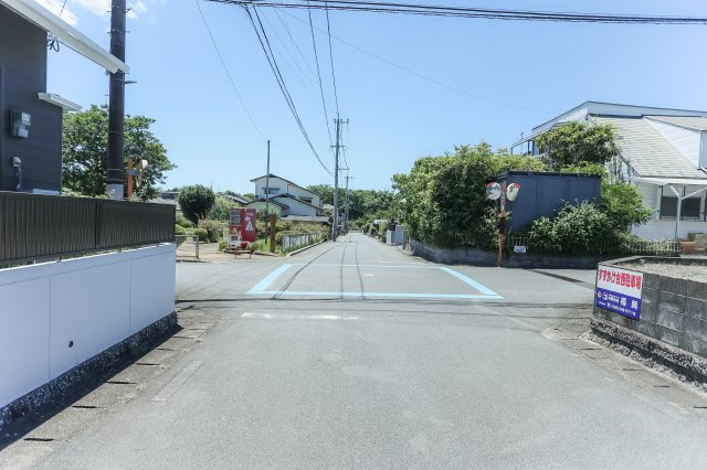 【前面道路含む現地写真】 | 合志市豊岡6期