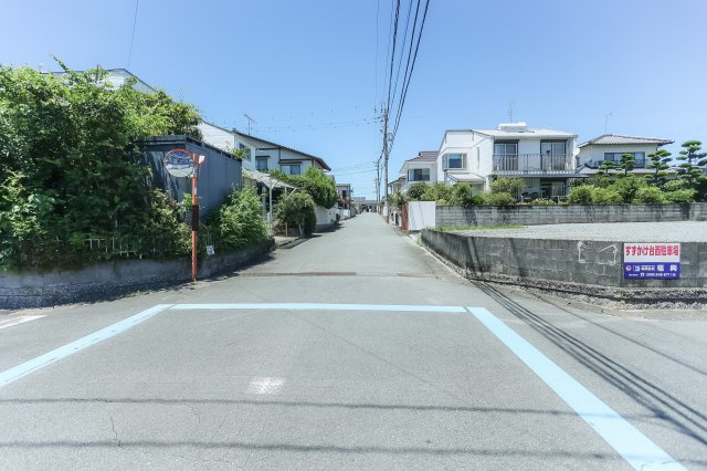 【前面道路含む現地写真】 | 合志市豊岡6期