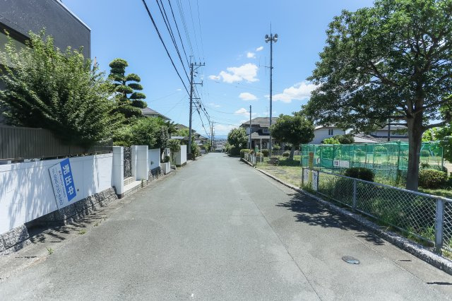 【前面道路含む現地写真】 | 合志市豊岡6期