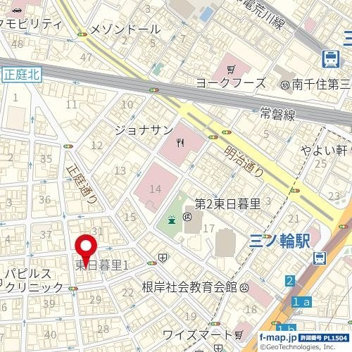 【地図】 | 三ノ輪レーベル