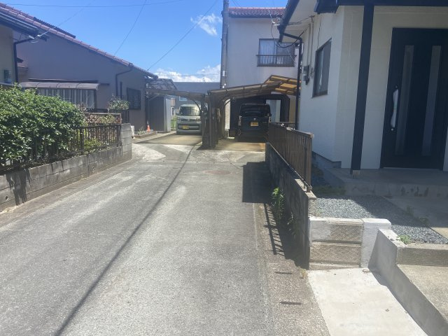 【前面道路含む現地写真】 | 菊池市泗水町吉富