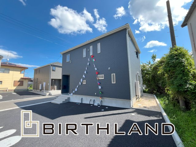 新築戸建・建売　郡山市富久山町福原　CRADLE GARDEN　全10棟の外観|TVモニター付きインターホン付き！防犯対策バッチリ！