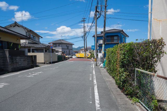 【前面道路含む現地写真】 | 熊本市北区清水新地2期