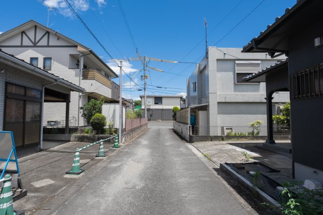 【前面道路含む現地写真】 | 熊本市東区戸島西