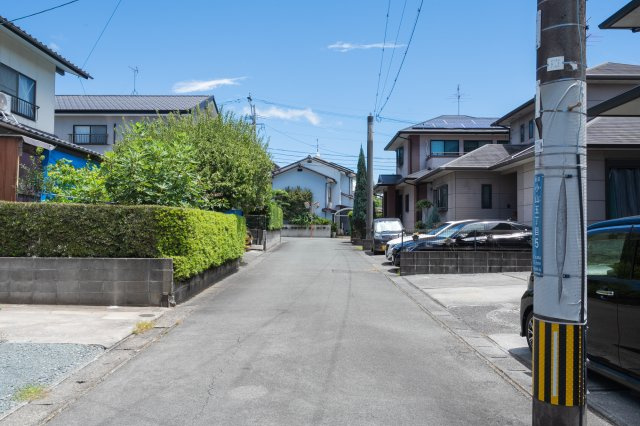 【前面道路含む現地写真】 | 熊本市東区小山