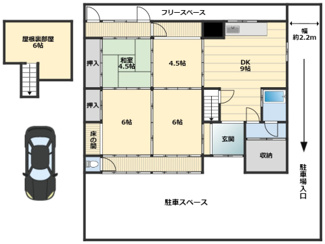 【間取り】 | 伊賀市東高倉中古戸建　2戸バルク　