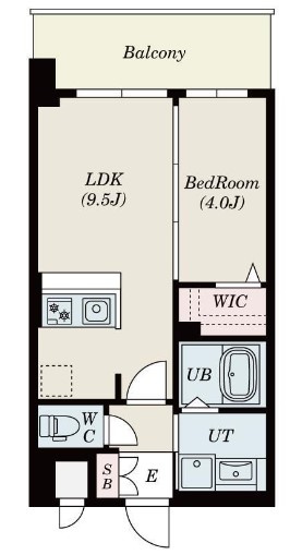 S-RESIDENCE東三国amanteの間取り