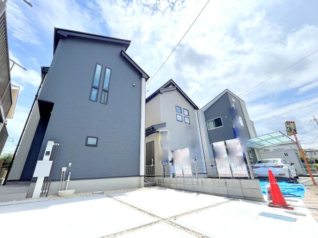 福生市福生全2棟　新築分譲の外観|2025年撮影