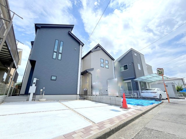 福生市福生全2棟　新築分譲の外観|2025年撮影