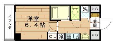 スワンズ京都七条リベルタの間取り