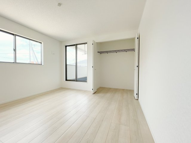 新築戸建・建売　大田原市浅香第8　Cradle Garden　全3棟のバルコニー|陽当たり良好なので朝起きてバルコニーに出て深呼吸して気持ちの良い一日をスタートしてみませんか♪