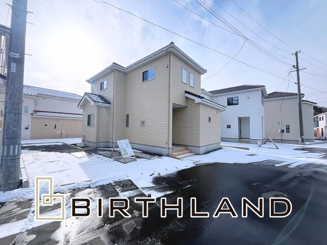 新築戸建・新築建売　西郷村小田倉字前原　小田倉小・西郷第二中の外観|＜38号棟＞完成済みです！いつでも内覧可能♪お気軽にお問い合わせください！