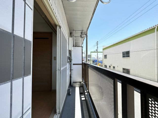 ドリームハウスのバルコニー