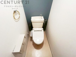 落ち着いたトイレです