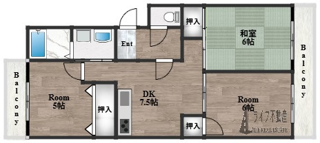 サンハイム南山本の間取り