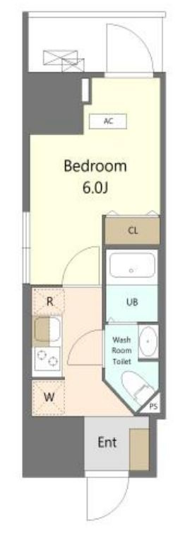 Alivis船橋Eastの間取り