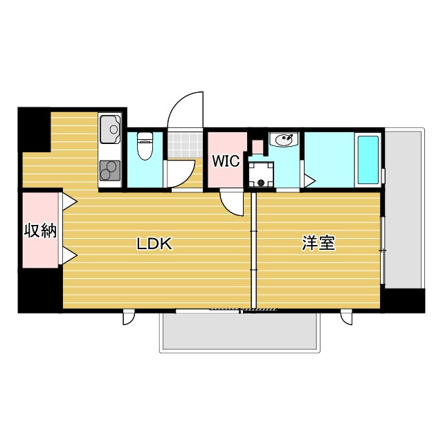 ルグラン弐番館の間取り