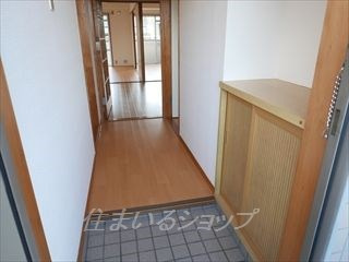 広島市安佐北区落合２丁目の賃貸マンションの玄関