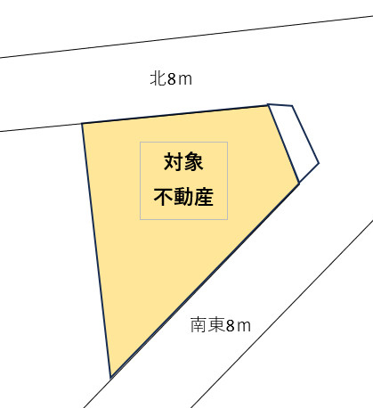 広島市安佐北区あさひが丘７丁目 の区画図