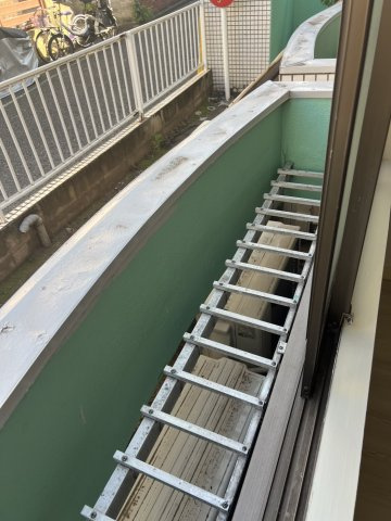 プラザ・ドゥ・モーリスC棟のバルコニー