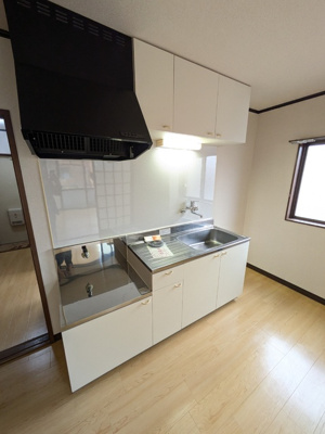 清潔感のあるキッチンです