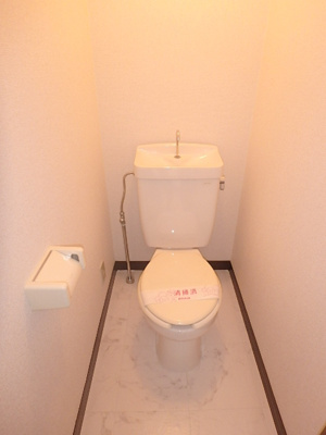 大理石調の床がお洒落♪