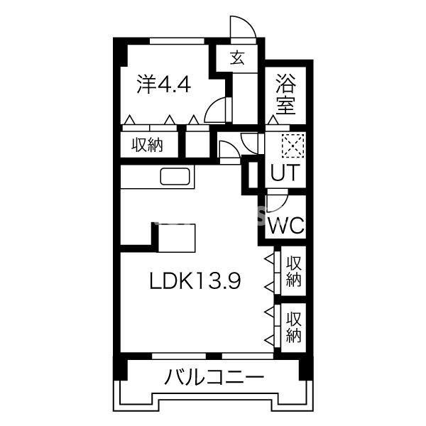 レジデンス野村の間取り