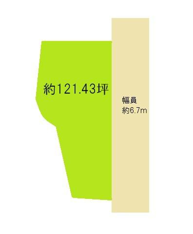 高野口町名倉　土地の土地図