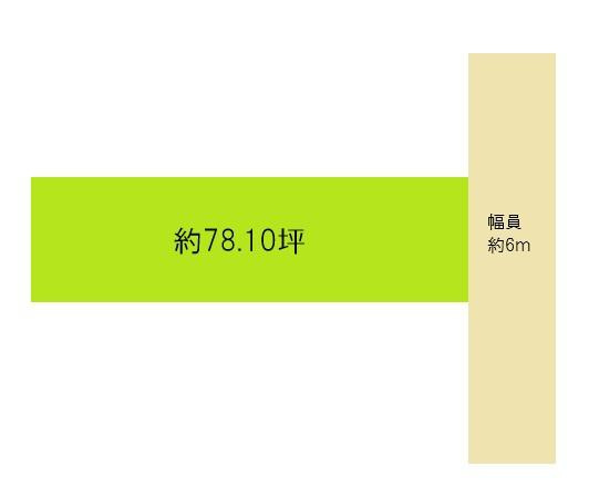 和歌山市北新博労町　土地の土地図